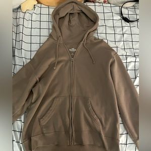 Hollister Zip Up Hoodie